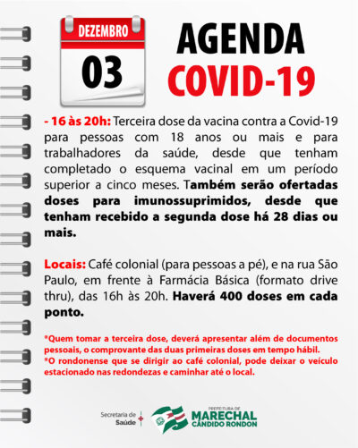 03 de dezembro 2021